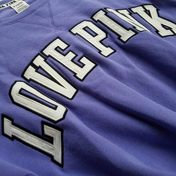 VS PINK crew neck sweatshirt - Picture 3 of 5